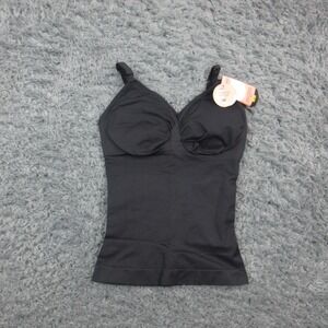 Shapermint Essentials Maternity Nursing Cami Womens M Black Shapewear NWT